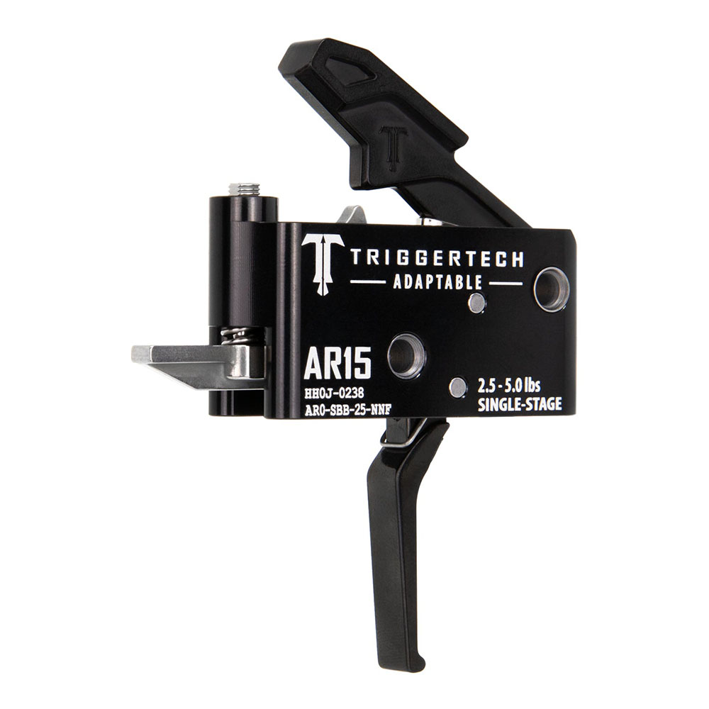 AR15 - Single-Stage Adaptable Black Straight Flat